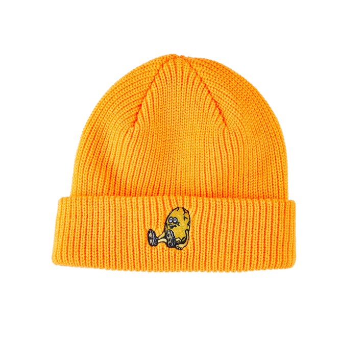 Heroin Egg Beanie Neon Orange