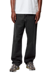 spodnie Carhartt WIP Single Knee Pant Black stone washed