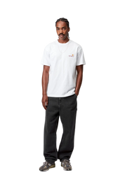 spodnie Carhartt WIP Single Knee Pant Black stone washed