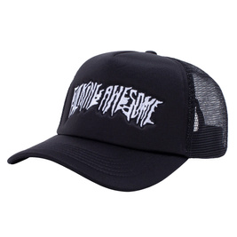 Fucking Awesome - Streched Stamp  Snapback (Black)