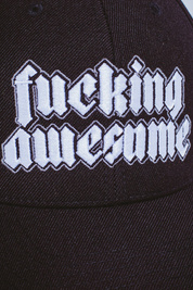 Fucking Awesome Nightmare Snapback (Black)