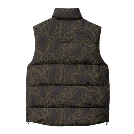 Carhartt WIP Springfield Vest (Paisley Print Plant/Black)
