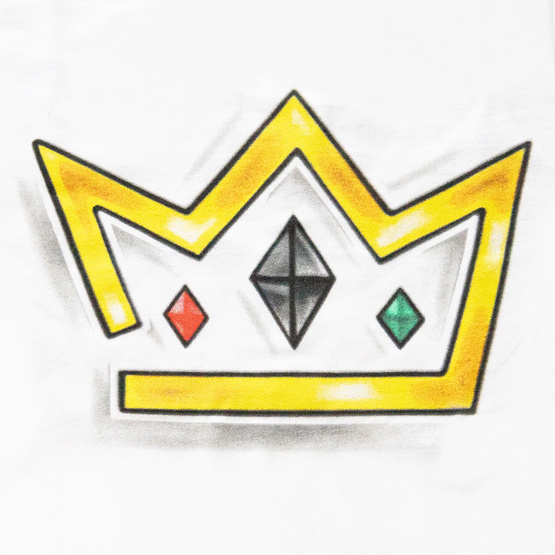 Koszulka King Skateboards Royal Jewels Airbrush Tee (White)