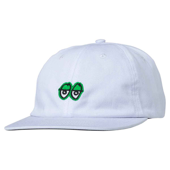 czapka Krooked Eyes Strapback Hat (White)