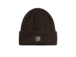 Czapka Polar double fold merino beanie brown