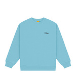 Dime Classic small logo crewneck ocean blue