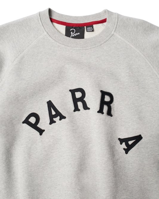 crewneck by Parra Drunk Parent Crewneck sweatshirt (Grey)