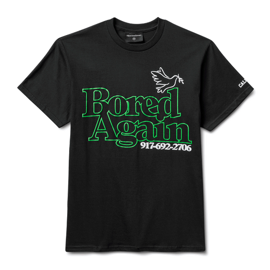 Call Me 917 - Bored Again Tee (Black) 