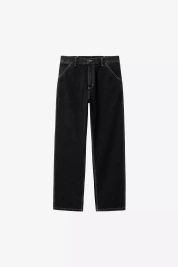 spodnie Carhartt WIP Simple Pant (Black Stone Washed)