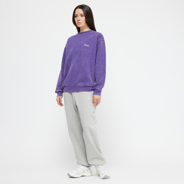 Dime French Terry crewneck faded iris