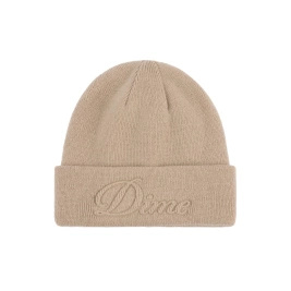 Czapka Dime Cursive Fold Beanie (Tan)