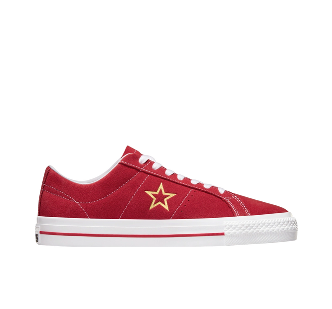 Converse One Star Pro OX (Versity Red/ White/ Gold)
