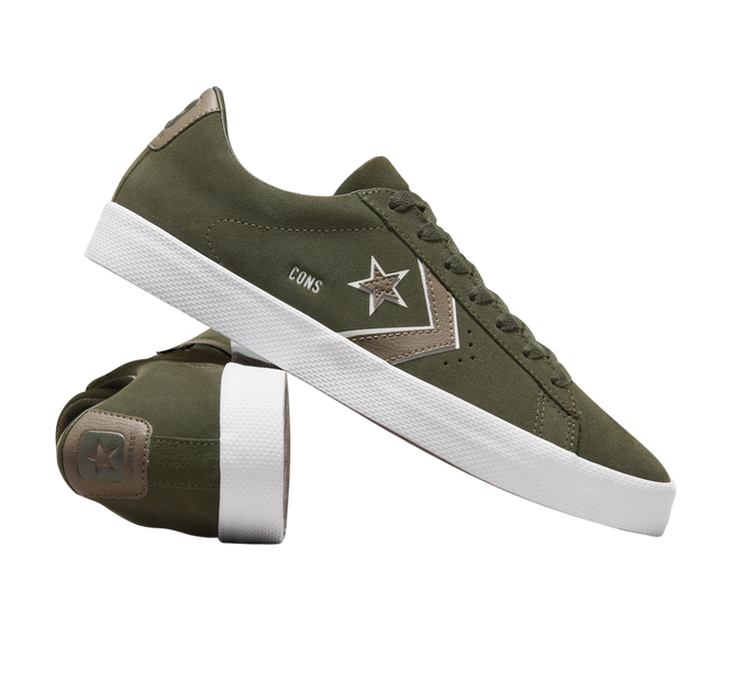 Converse Vulc Pro OX (Cave Green/White/Mud Mask)