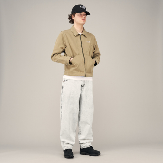 Spodnie Dime Classic Baggy Denim Pants smoke white