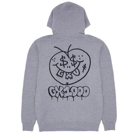 GX1000 - Face Plant Hoodie [Grey]