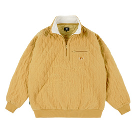 bluza magenta handplant neckzip ocre