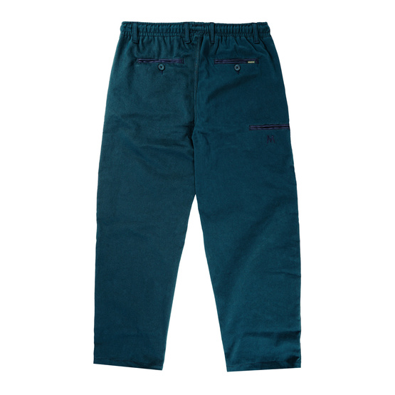Magenta Loose Pants 2 Tone (Petrol Blue)
