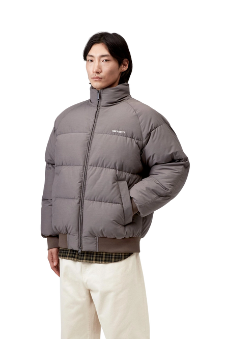 Carhartt WIP Nebraska Jacket (Porphyry / White)