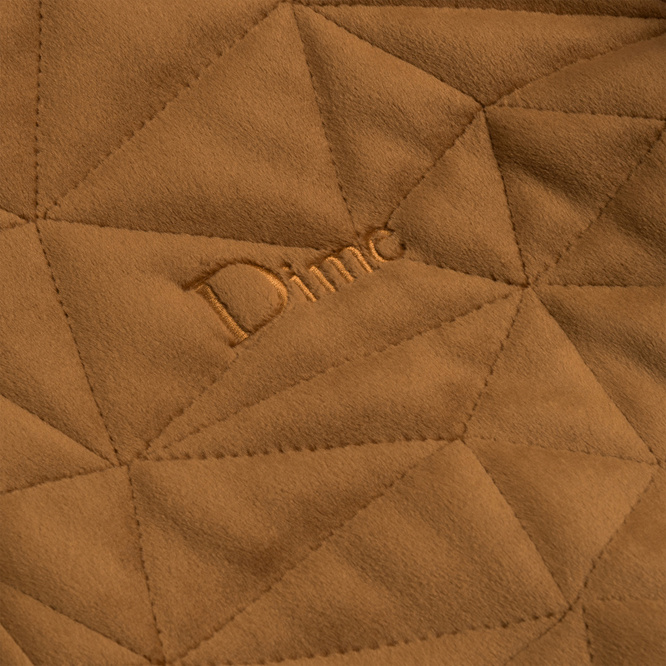 Dime Velour bomber jacket rust