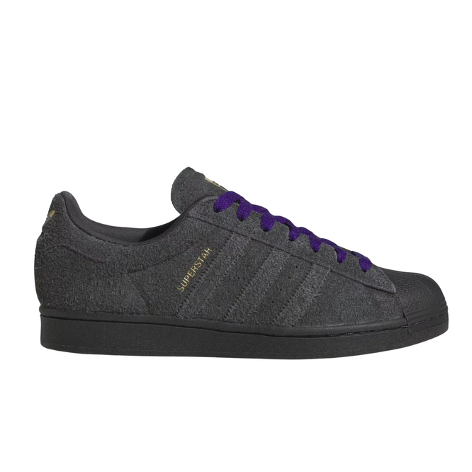 Adidas Superstar ADV (Carbon/Carbon/Purple)