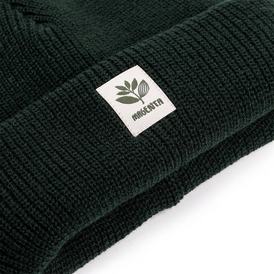 magenta fam beanie green