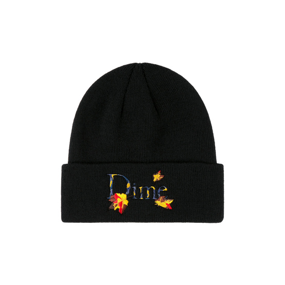 czapka Dime Classic Leafy Fold Beanie black