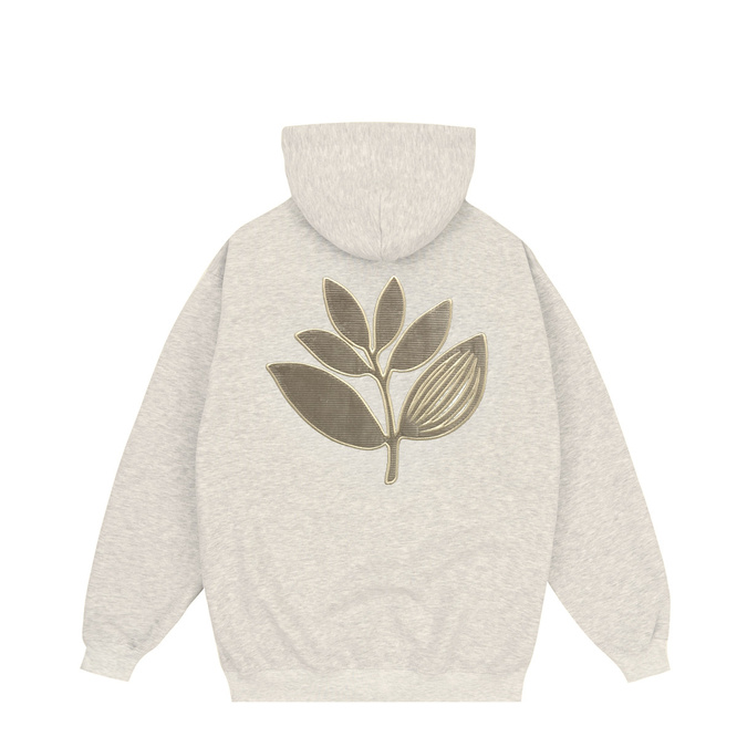 Magenta Cord Plant Hoodie (Ash)