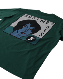 Koszulka By Parra Nothing please t-shirt pine green