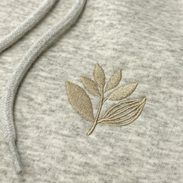 Magenta Cord Plant Hoodie (Ash)
