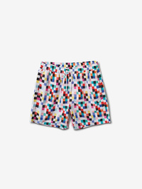 diamond PIXEL PANEL SHORTS