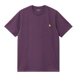 Carhartt WIP S/S American Script T (Huckleberry)