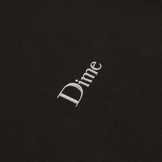 Dime Classic Small Logo T-Shirt (Vintage Black)