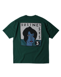 By Parra Nothing please t-shirt pine green