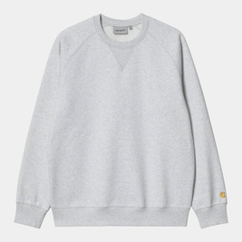 Carhartt WIP Chase Sweatshirt (Ash Heather/Gold)