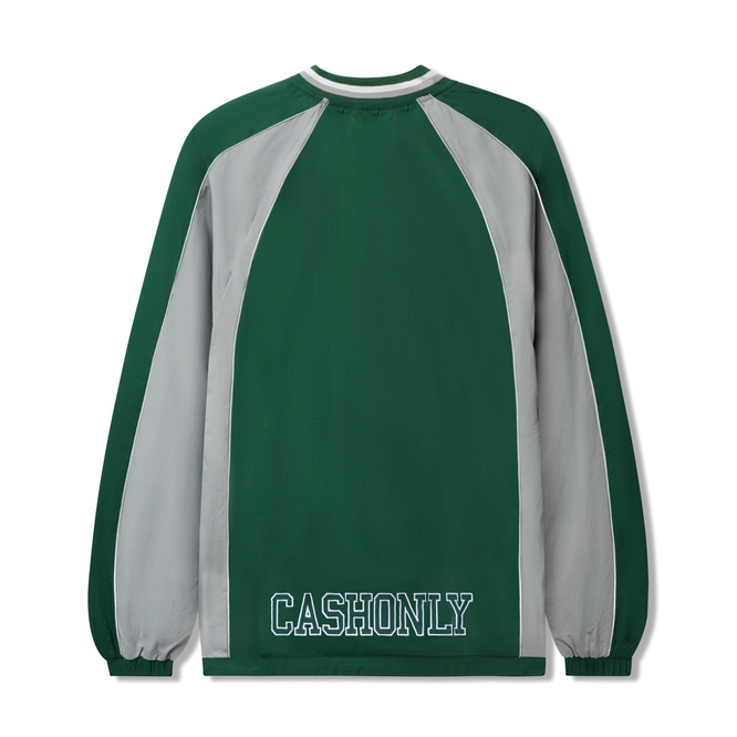 crewneck Cash Only Stadium Pullover Top (Forest)