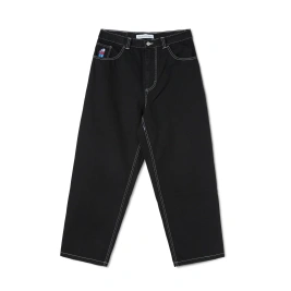 Polar Big Boy Pants OG Logo (Black/ White Stitching)