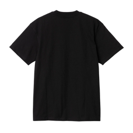 koszulka Carhartt WIP S/S American Script T (Black)