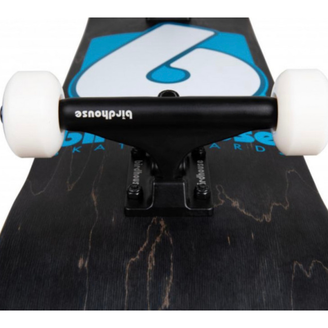 Birdhouse Complete Stage 3 B Logo (Black/Blue) 