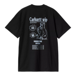 Carhartt WIP S/S Catalogue C Logo T- (Black/Bluebird)