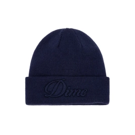 Czapka Dime Cursive Fold Beanie (Navy)