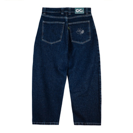 Magenta OG Denim pants stitch blue denim