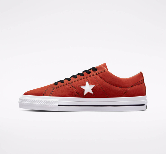 Converse Cons One Star Pro (Fire Opal/Black/White)