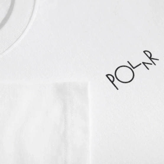 Polar Social Side Tee (White)