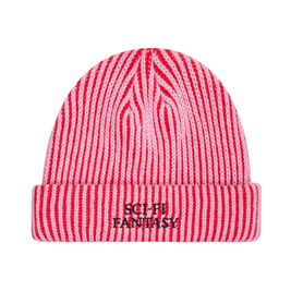 czapka Sci-Fi Fantasy Logo Beanie (Pink/Dark Red)