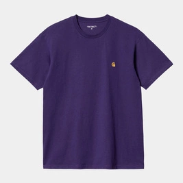 koszulka Carhartt WIP S/S Chase T-Shirt (Tyrian/Gold)