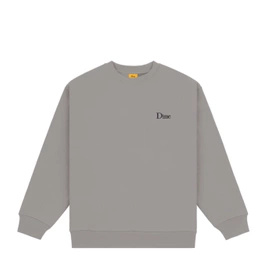 crewneck Dime Classic Small Logo Crewneck (Charcoal)
