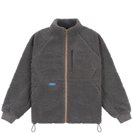 Dime Coverstich Sherpa Fleece (Charcoal)