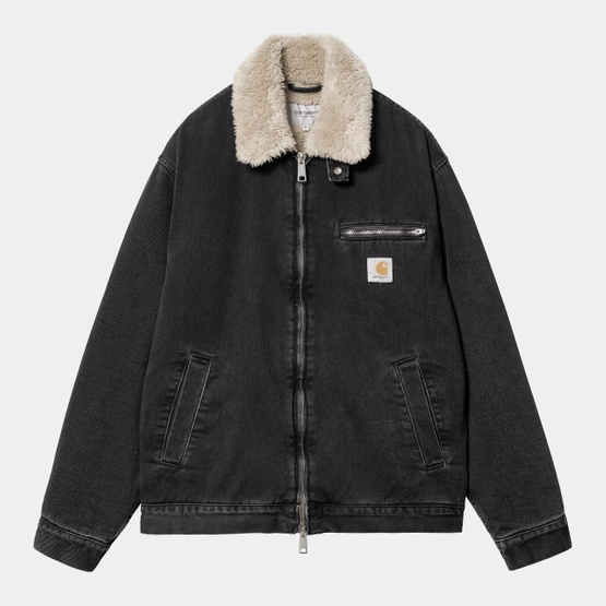 kurtka Carhartt WIP Herald Jacket (Black/Wall)