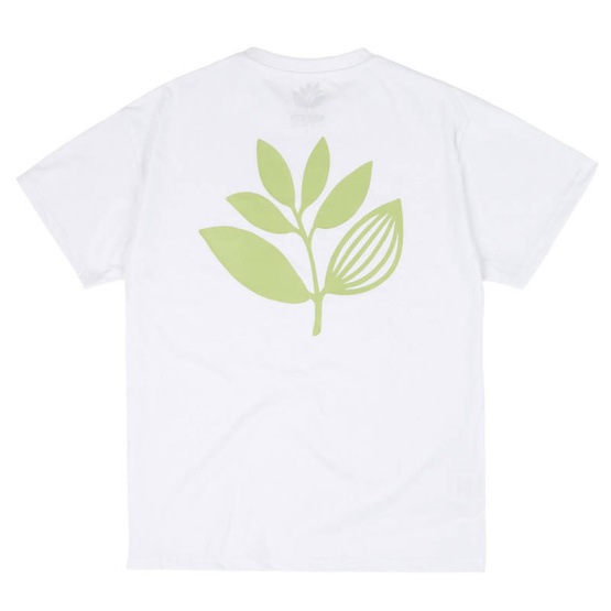 koszulka magenta green tee white