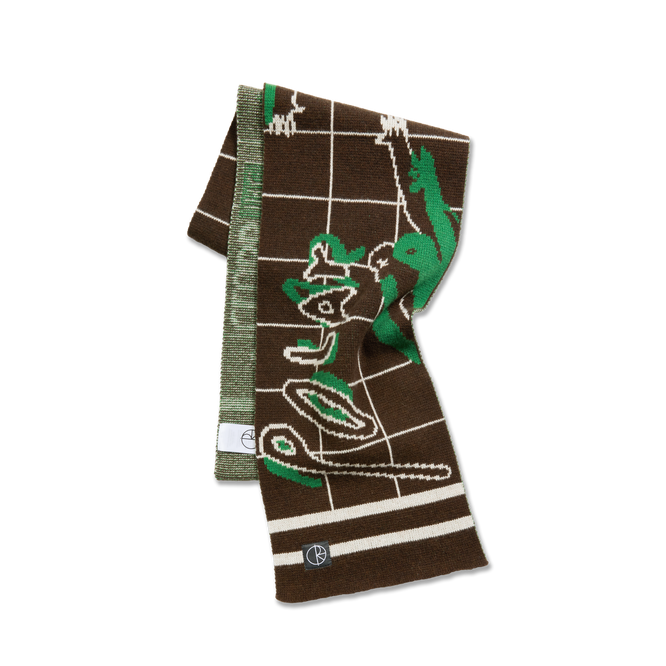 Polar Team Scarf Clubb Inc brown
